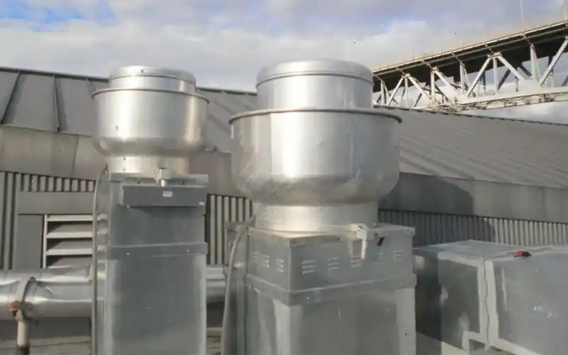 Roof Top Unit Fan Cleaning